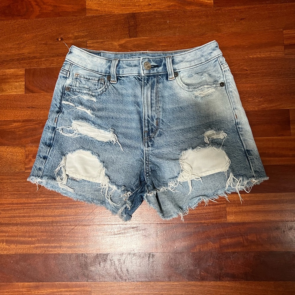 American Eagle Outfitters Jean Shorts Distressed 00